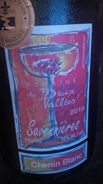 Domaine des Deux Vallees Savennieres 2010